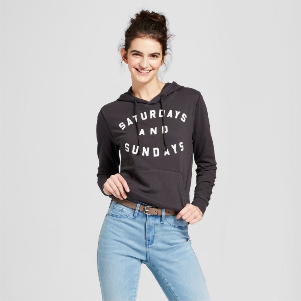 Women's Graphic “Saturdays and Sundays” Hoodie